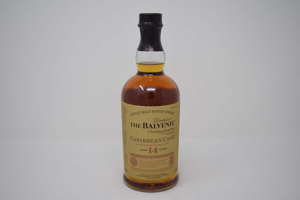 BALVENIE 14 YR CARIBBEAN CASK SCOTCH