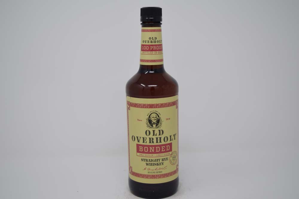 BONDED OLD OVERHOLT RYE WHISKEY